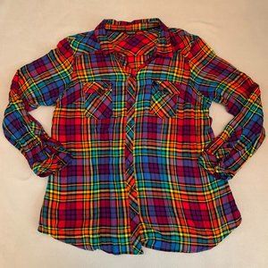 Torrid Multi-Colored Flannel